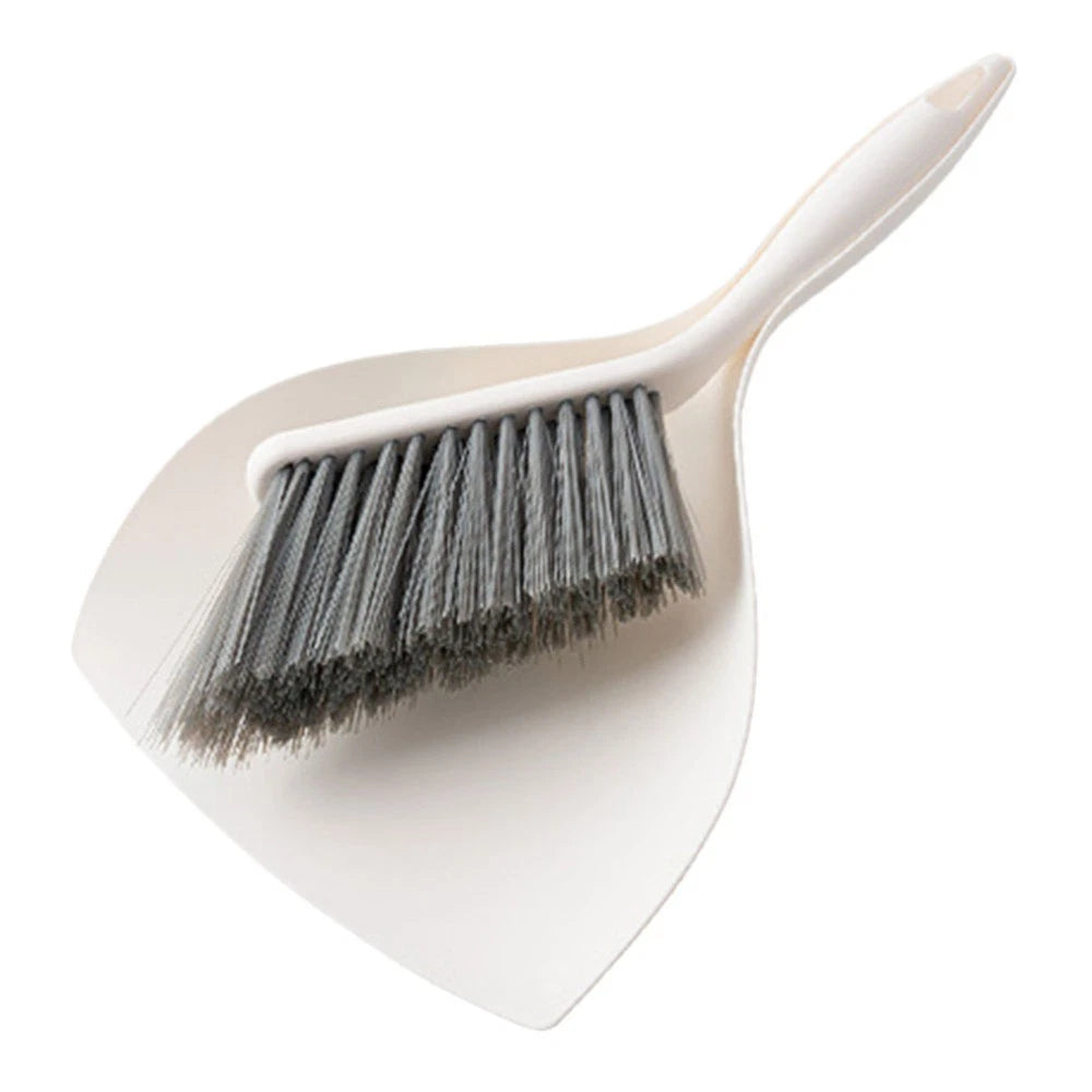 2 Sets Desktop Cleaning Kit Broom Dustpan Combination Accessories