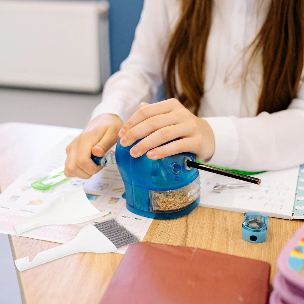 2 Sets Mini Dustpan Broom Desktop Cleaner Small Table Cleaning Kit Hand