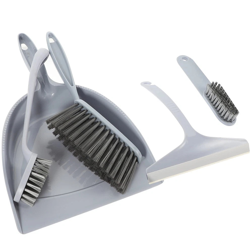 5 Pcs Broom Dustpan Child Mini Hand Brushes Small Cleaning for Desk