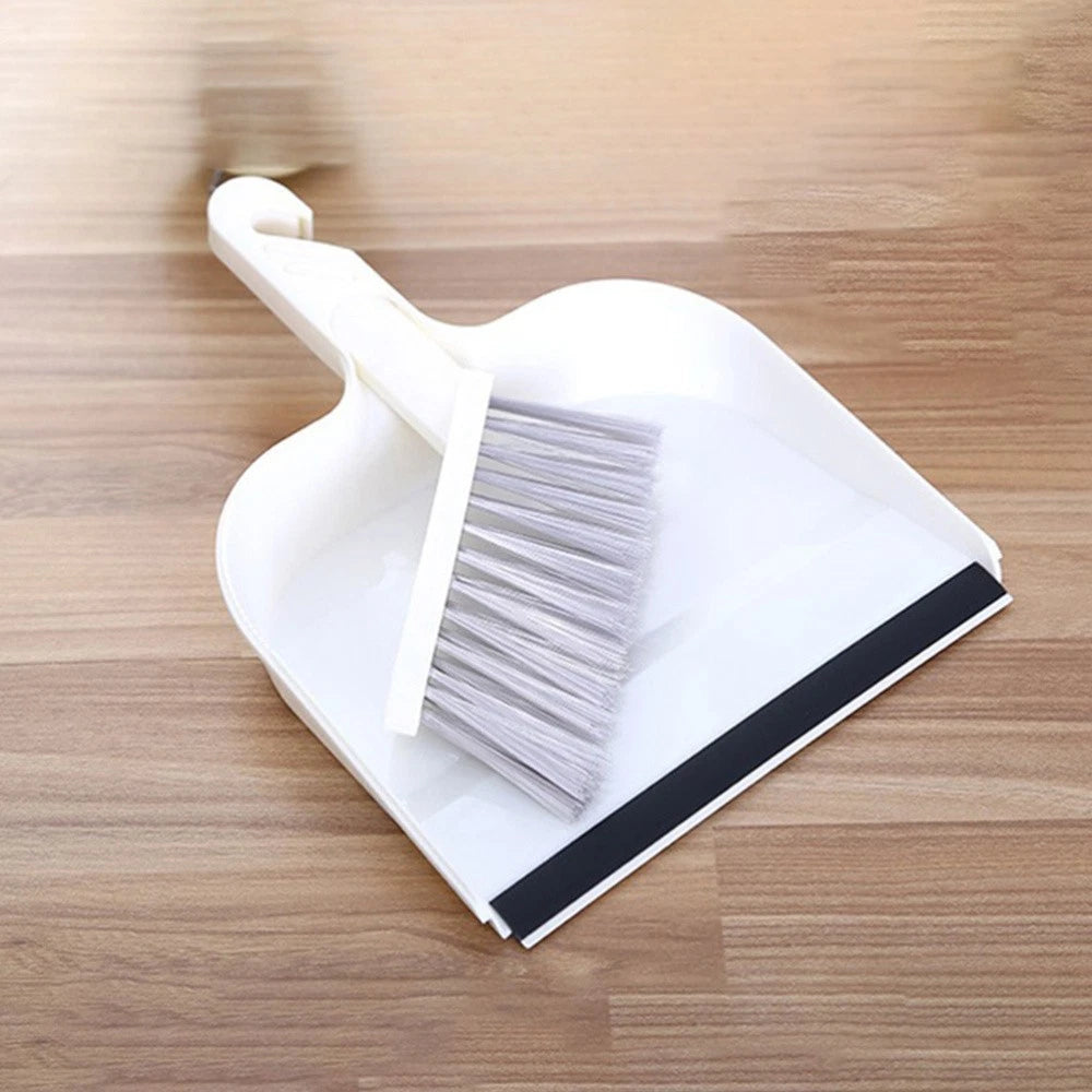 2 Sets Kitchen Cleaning Child Dust Supplies Table Dustpan and Brush