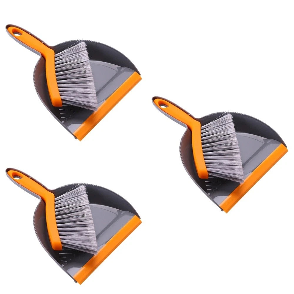 3 Count Mini Broom Set Mini Desk Broom Small Dust Broom-