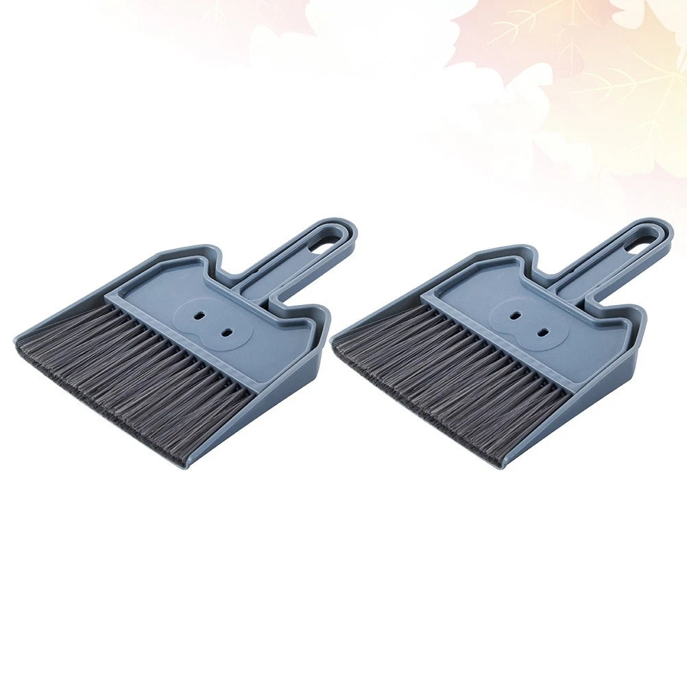 2 Sets Keyboard Cleaning Brush Cleaner Miniature Broom for Desktop