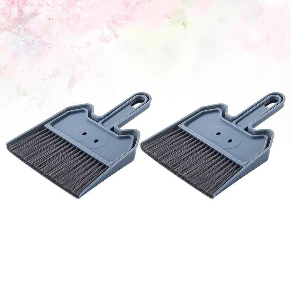 2 Sets Keyboard Cleaning Brush Cleaner Miniature Broom for Desktop
