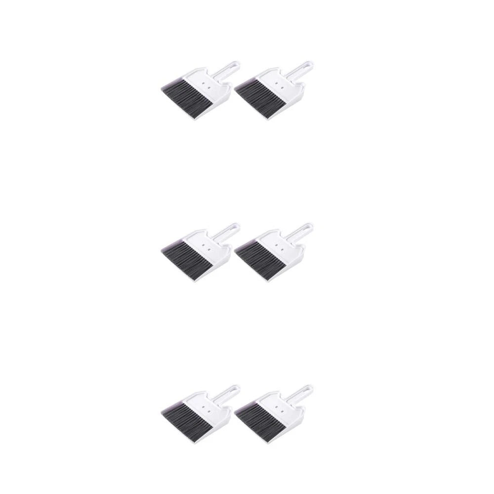 2 Sets Keyboard Cleaning Brush Child Desk Supplies Mini Broom with Dustpan