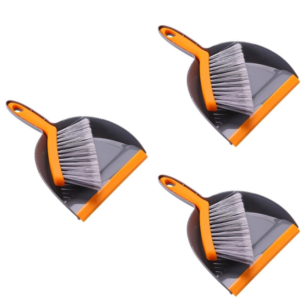 3 Count Mini Broom Set Mini Desk Broom Small Dust Broom-