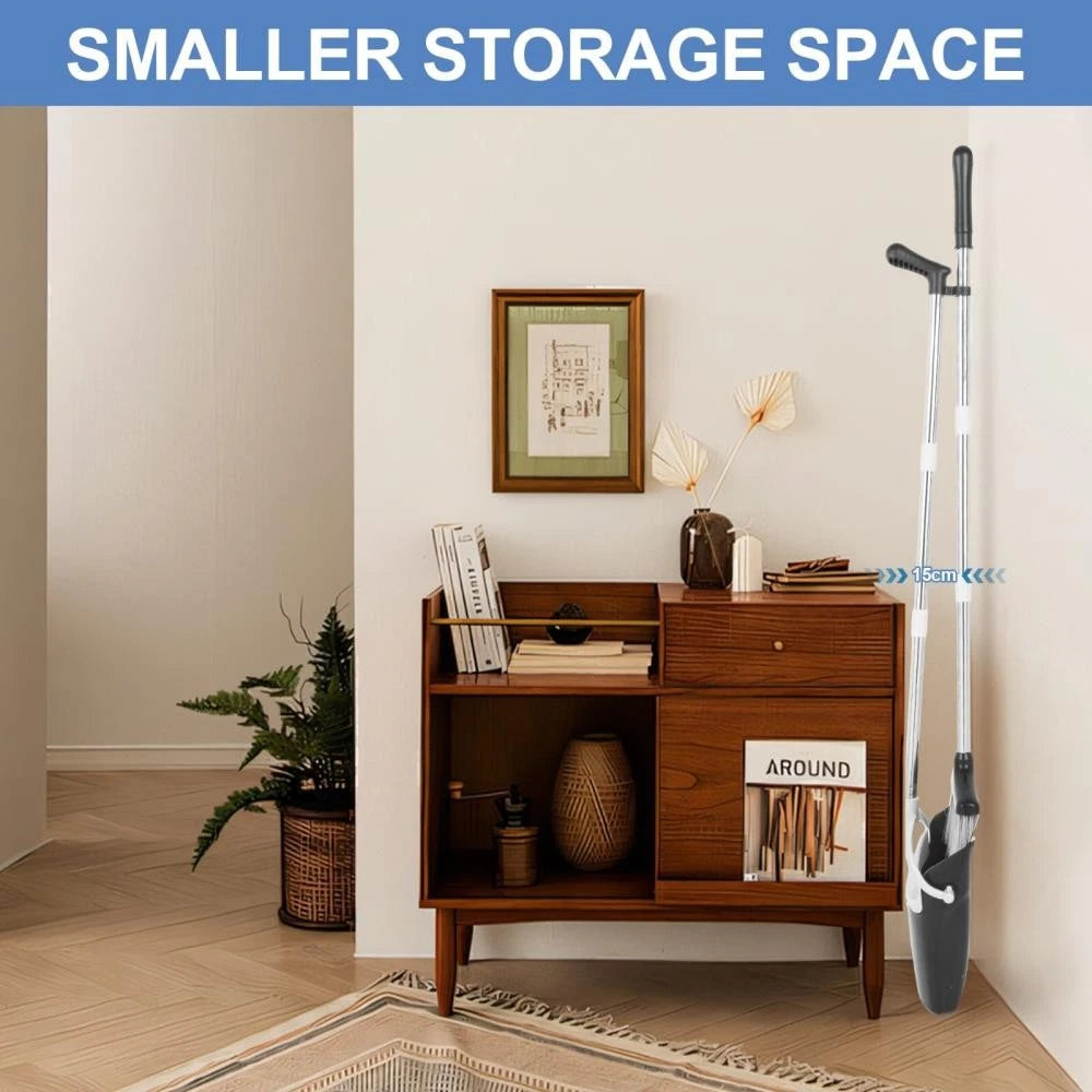 Broom and Dustpan Set Lightweight Upright Lobby Broom and Dust Pan Combo ~