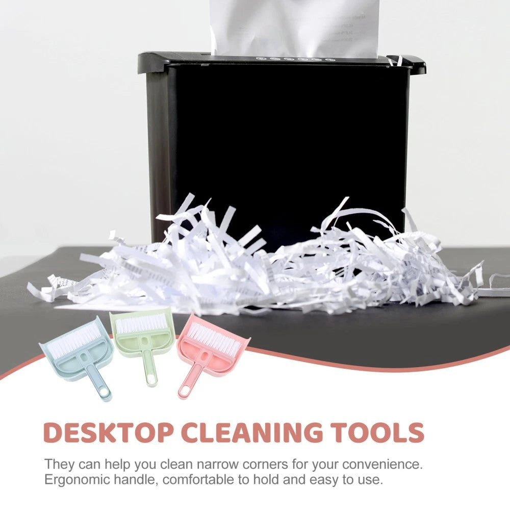 6 Sets Cleaning Artifact Set Small Broom And Dustpan Mini Broom-