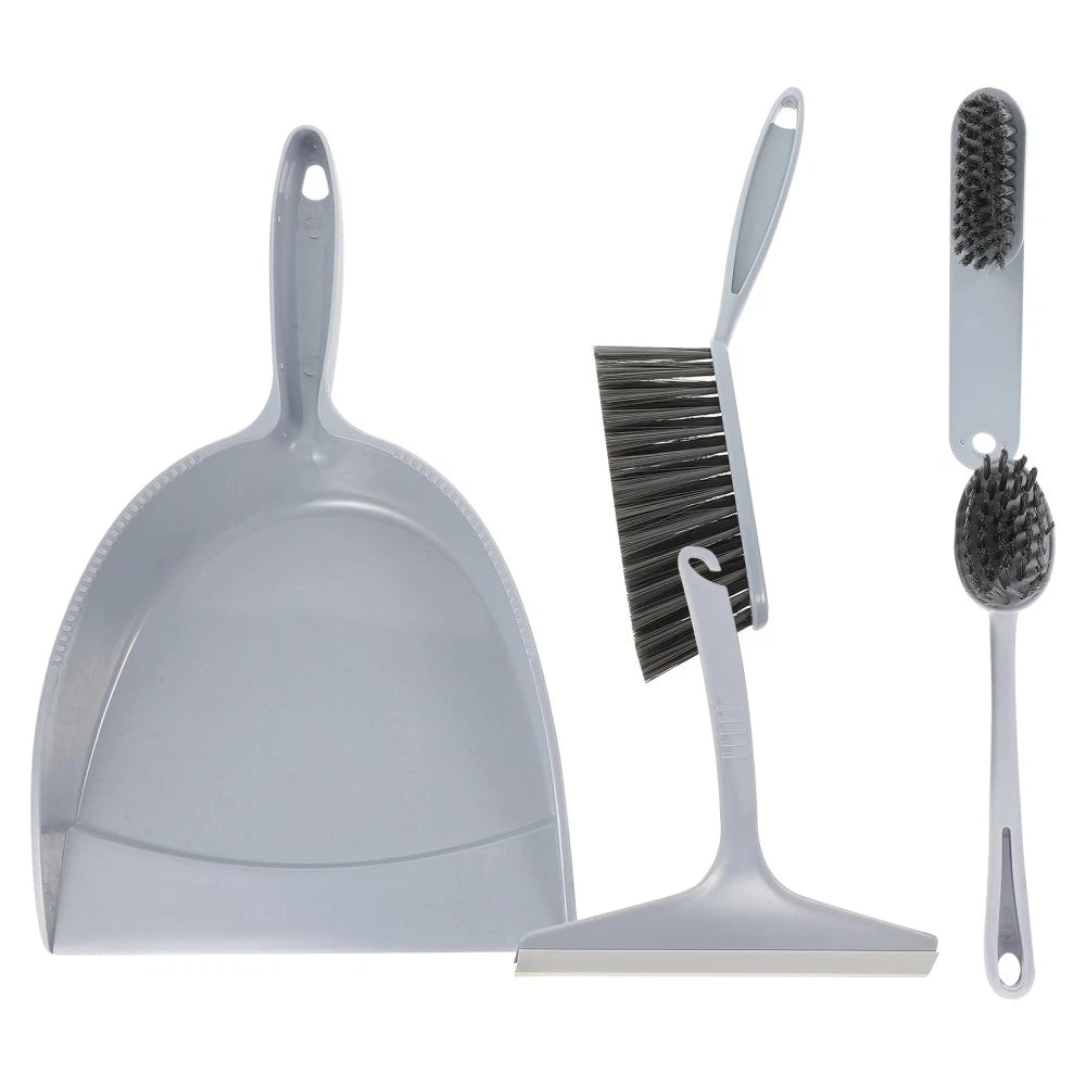 5 Pcs Broom Dustpan Child Small Cleaning Brush for Desk Mini Hand Brushes