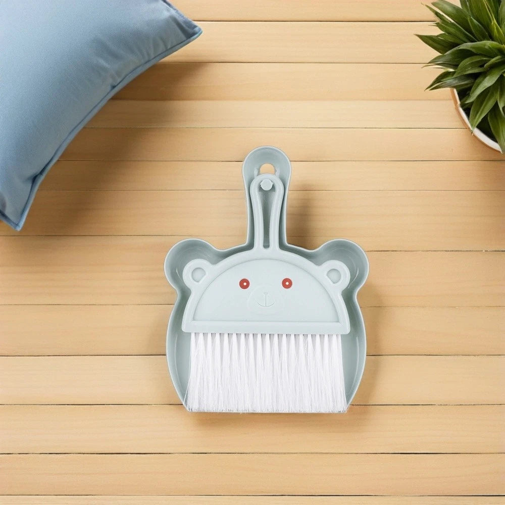 6 Sets Desktop Cleaning Broom Mini Dustpan and Brush Table Keyboard Cleaner