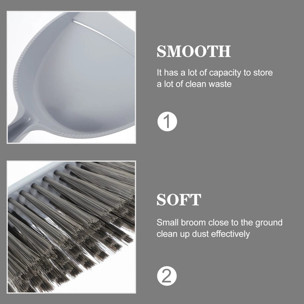 5 Pcs Broom Dustpan Child Small Cleaning Brush for Desk Mini Hand Brushes