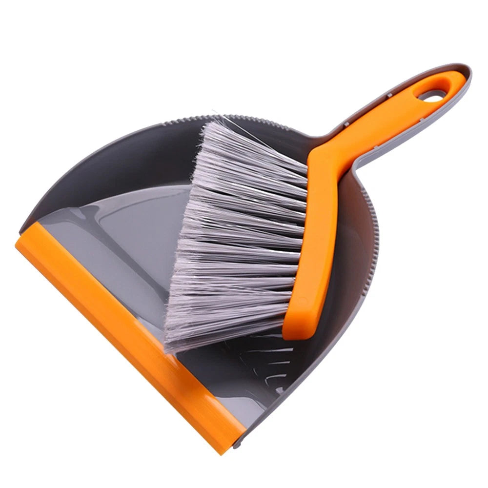 2 Count Mini Broom Set Dust Pan and Brush Sets Brushes Hand Dustpan