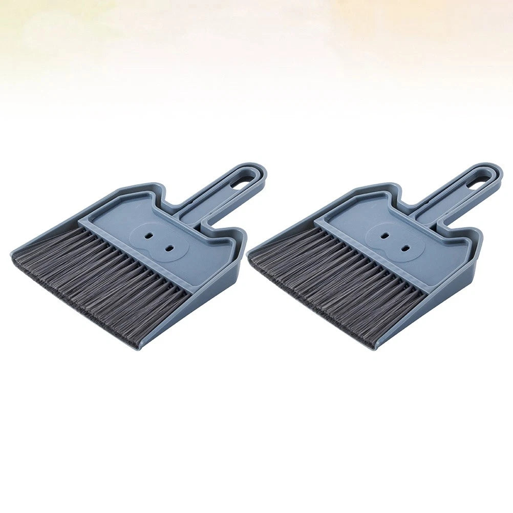 2 Sets Keyboard Cleaning Brush Cleaner Miniature Broom for Desktop