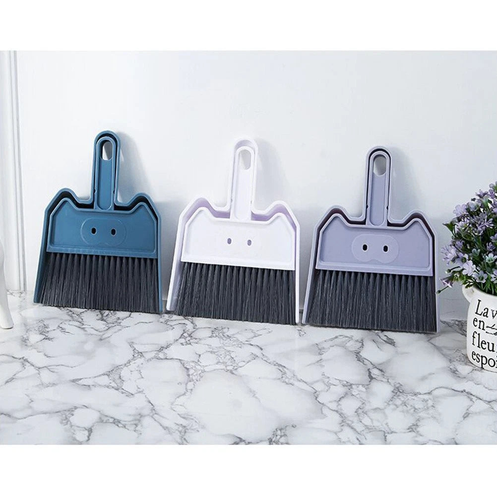 2 Sets Keyboard Cleaning Brush Cleaner Miniature Broom for Desktop