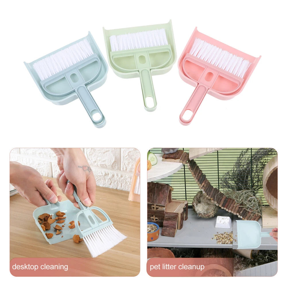 6 Sets Countertop Set Desktop Dustpan Set Desktop Sweeper-