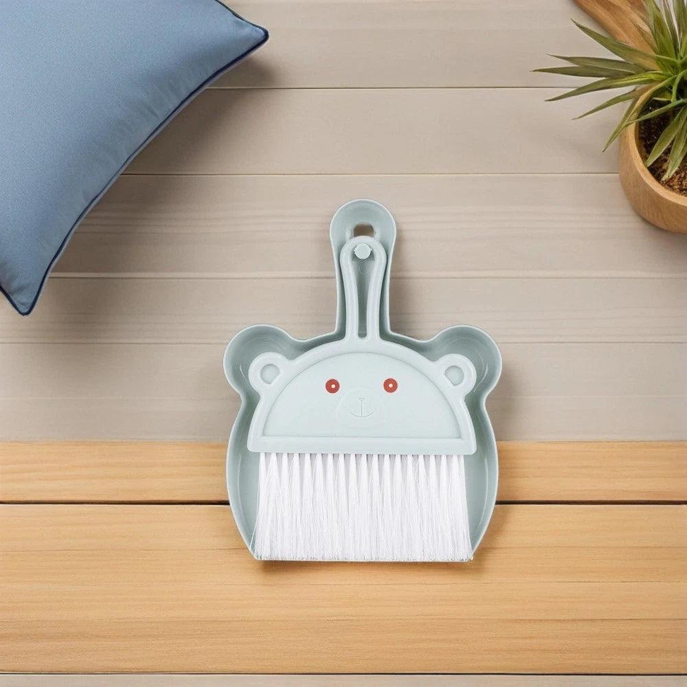 6 Sets Desktop Cleaning Broom Mini Dustpan and Brush Table Keyboard Cleaner