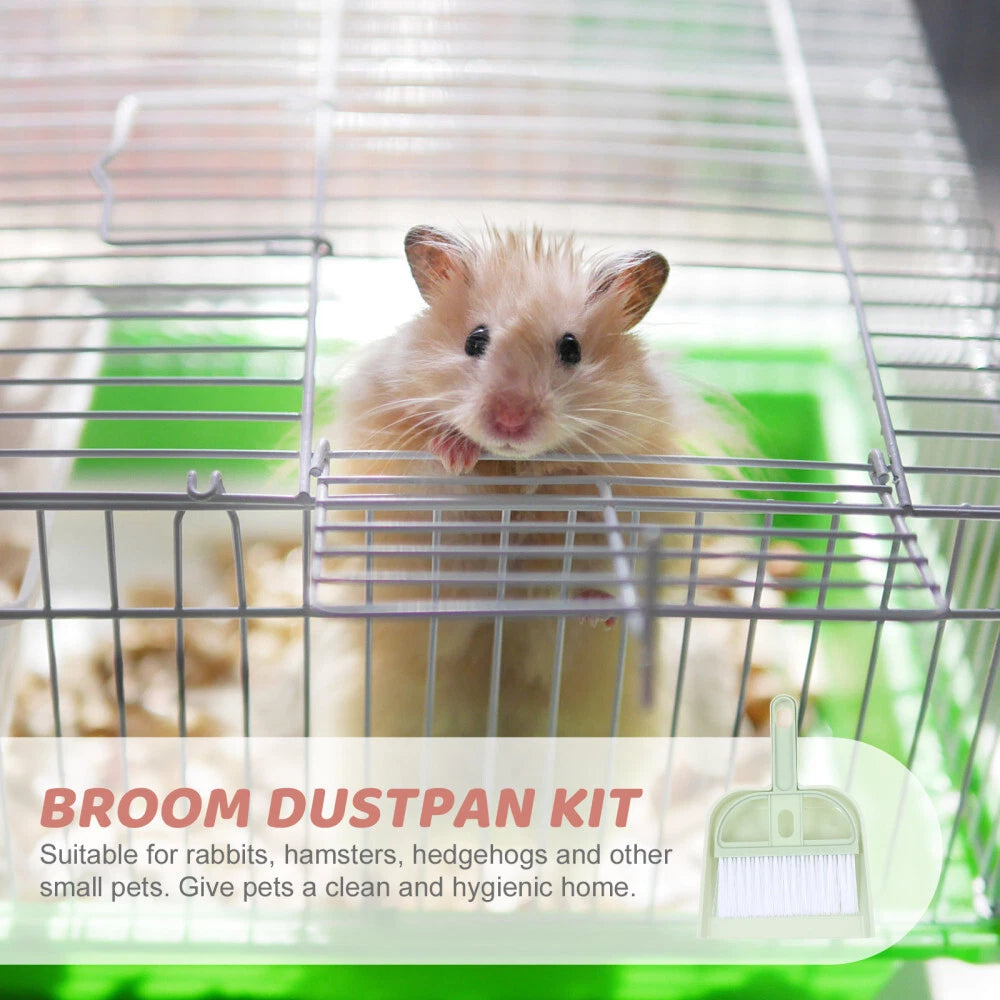 6 Sets Countertop Set Desktop Dustpan Set Desktop Sweeper-