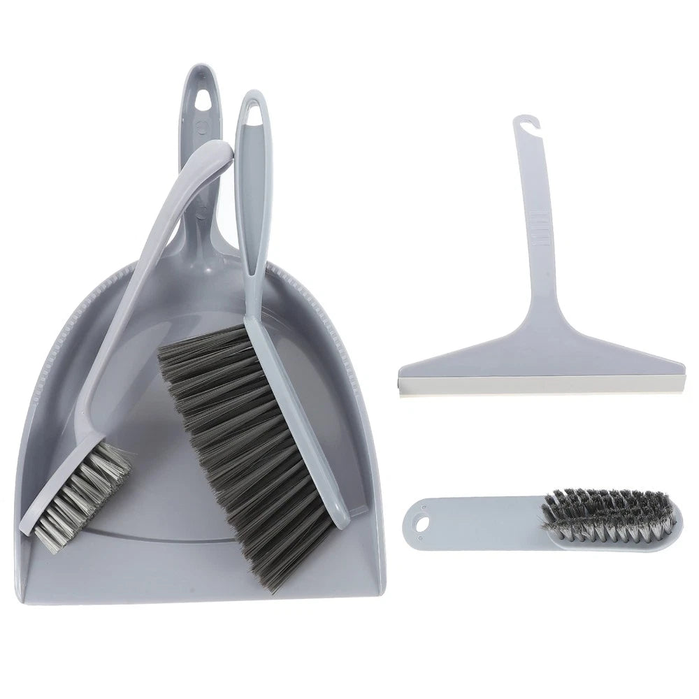 5 Pcs Broom Dustpan Child Small Cleaning Brush for Desk Mini Hand Brushes