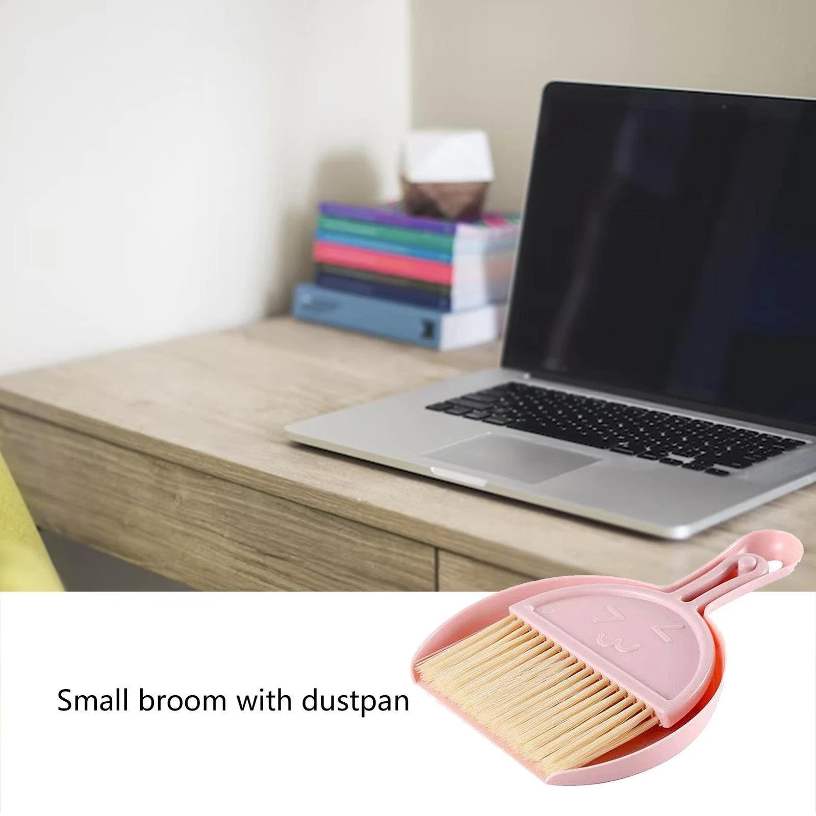 1Set Mini Hand Cleaning Broom And Dustpan Set Small Dust Pans With Brush