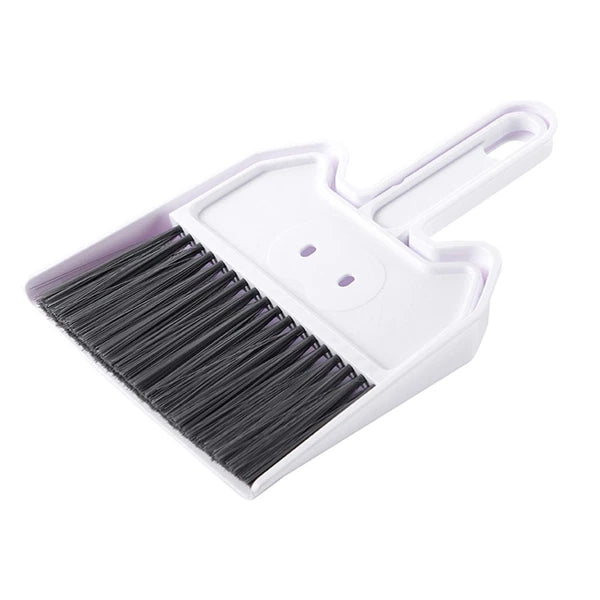 2 Sets Keyboard Cleaning Brush Child Mini Broom and Dustpan Desk Supplies