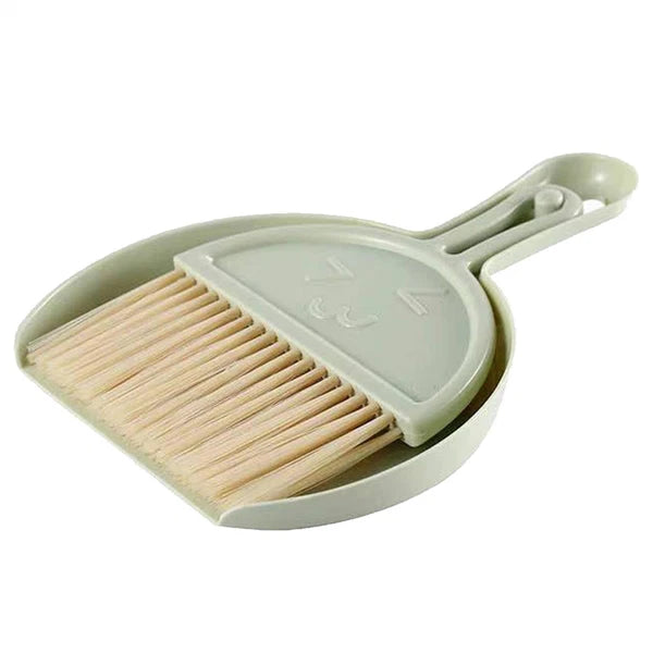 1Set Mini Hand Cleaning Broom And Dustpan Set Small Dust Pans With Brush