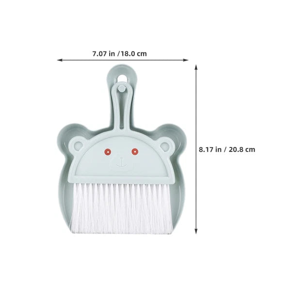 6 Sets Desktop Cleaning Broom Mini Dustpan and Brush Table Keyboard Cleaner