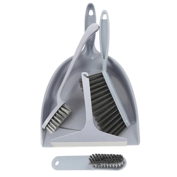 5 Pcs Broom Dustpan Child Small Cleaning Brush for Desk Mini Table