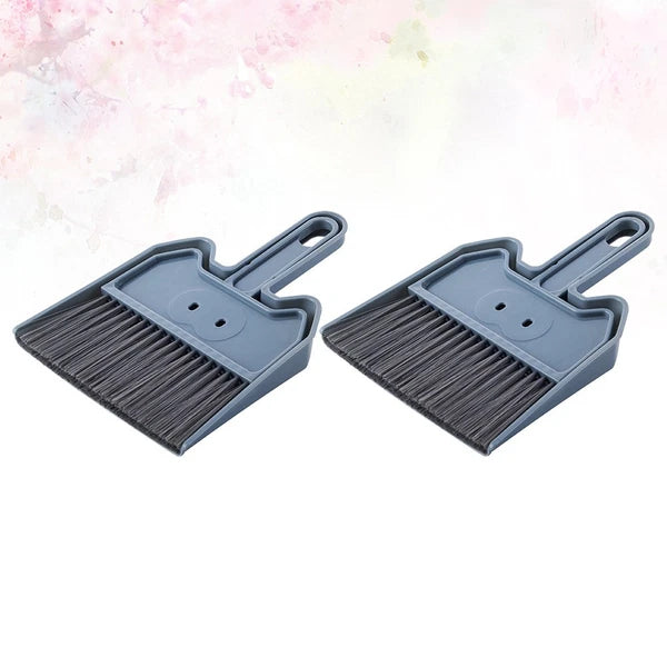 2 Sets Keyboard Cleaning Brush Cleaner Miniature Broom for Desktop