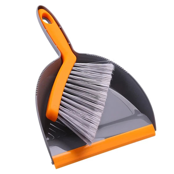2 Pack Mini Broom Set Desktop Dustpan and Brush Sets Small Handheld