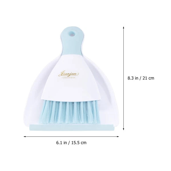 3 Pieces Convenient Small Dustpan Set Cleaning Tools Household Supplies