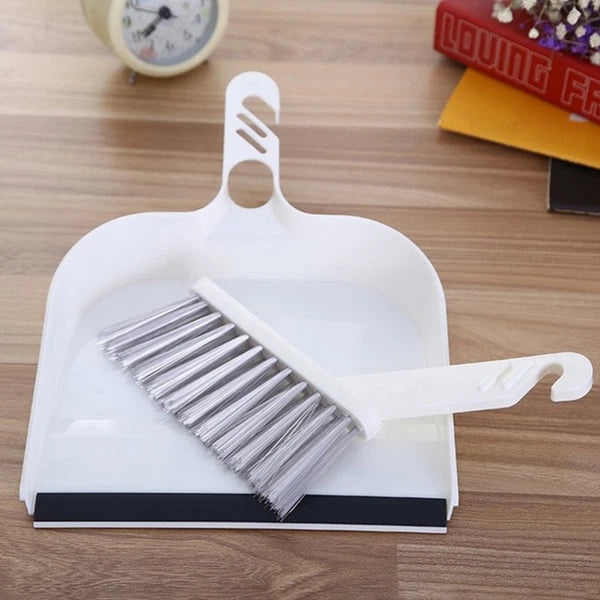 2 Sets Kitchen Cleaning Child Dust Supplies Table Dustpan and Brush