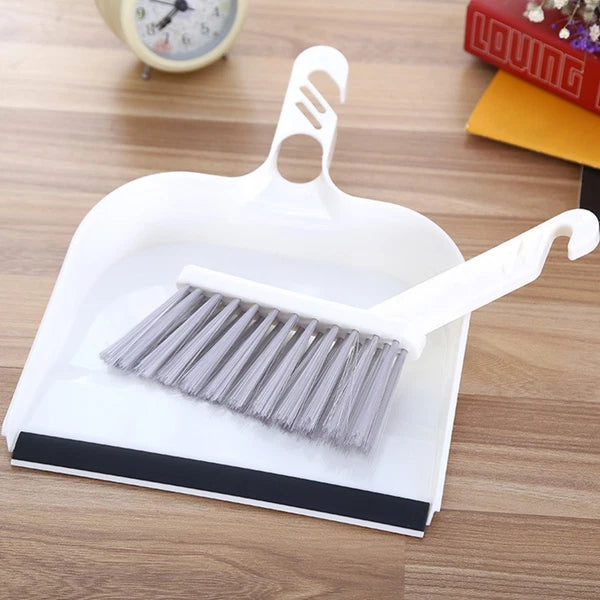 2 Sets Kitchen Cleaning Child Dust Supplies Table Dustpan and Brush
