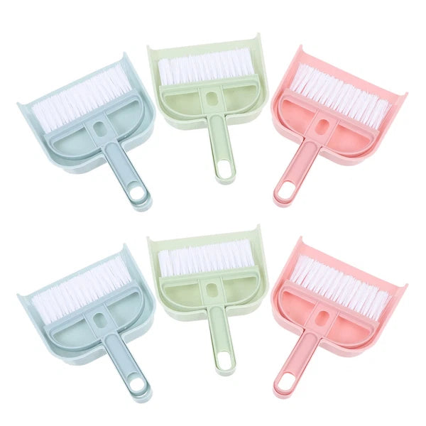 6 Sets Countertop Set Desktop Dustpan Set Desktop Sweeper-