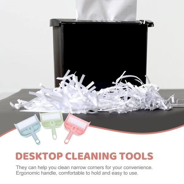 6 Sets Cleaning Artifact Set Small Broom And Dustpan Mini Broom-