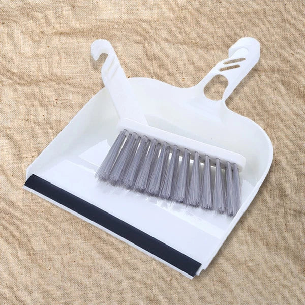 2 Sets Kitchen Cleaning Child Dust Supplies Table Dustpan and Brush