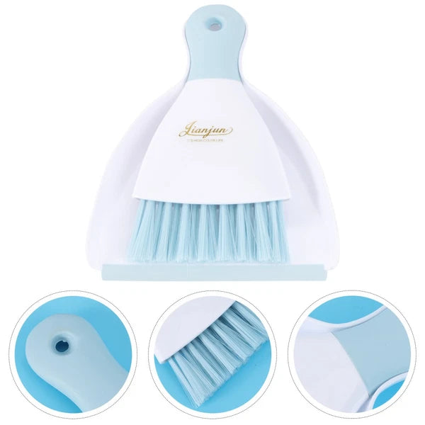 3 Pieces Convenient Small Dustpan Set Cleaning Tools Household Supplies