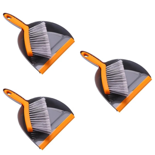 3 Count Mini Broom Set Mini Desk Broom Small Dust Broom-
