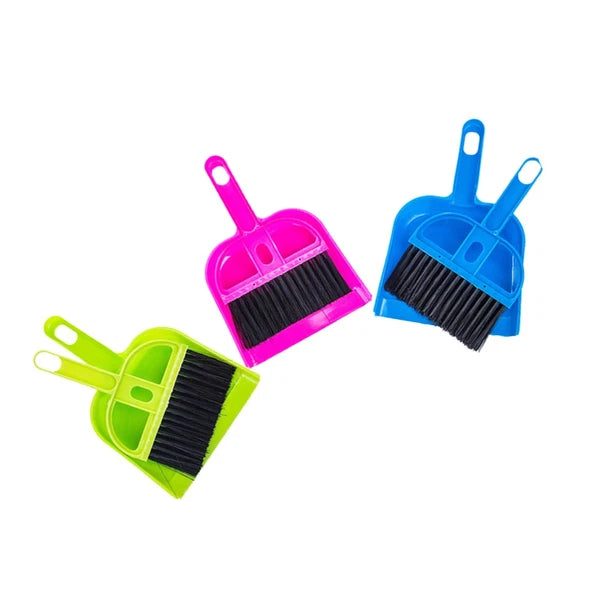 6 Sets Keyboard Cleaning Table Crumb Sweeper Mini - Hand Broom Dustpan-