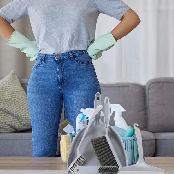 5 Pcs Broom Dustpan Child Small Cleaning Brush for Desk Mini Table