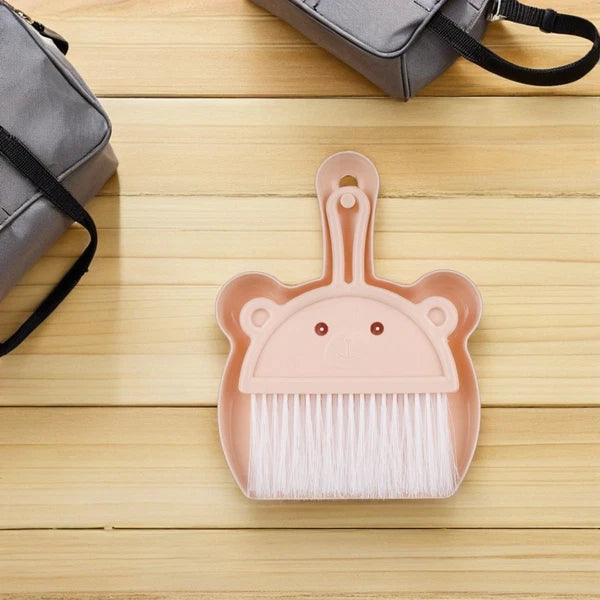 6 Sets Desktop Cleaning Broom Mini Dustpan and Brush Table Keyboard Cleaner