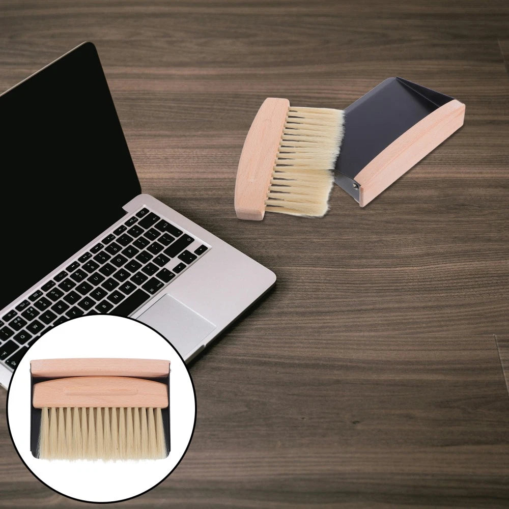 Mini Broom Dustpan Table Brush and Set Desktop Cleaning Supplies