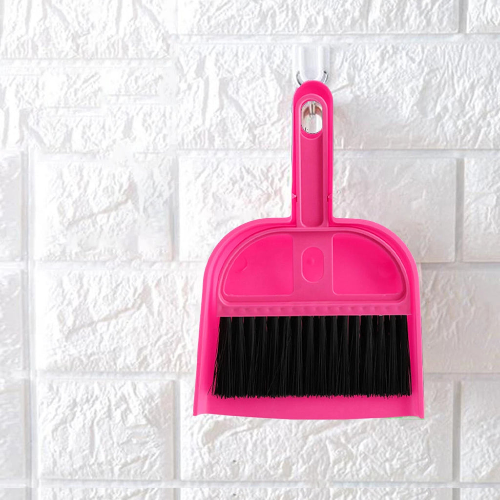 3 Pack Mini Hand Broom and Dustpan Set Cleaning Tools for Desk Car Pet Cage