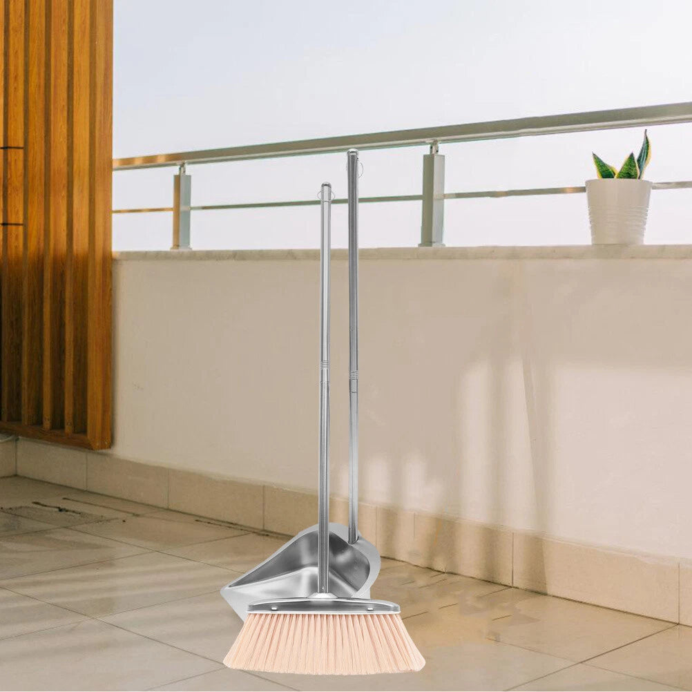 Broom Garbage Set Office Cleaning Supplies Brooms with Dustpans