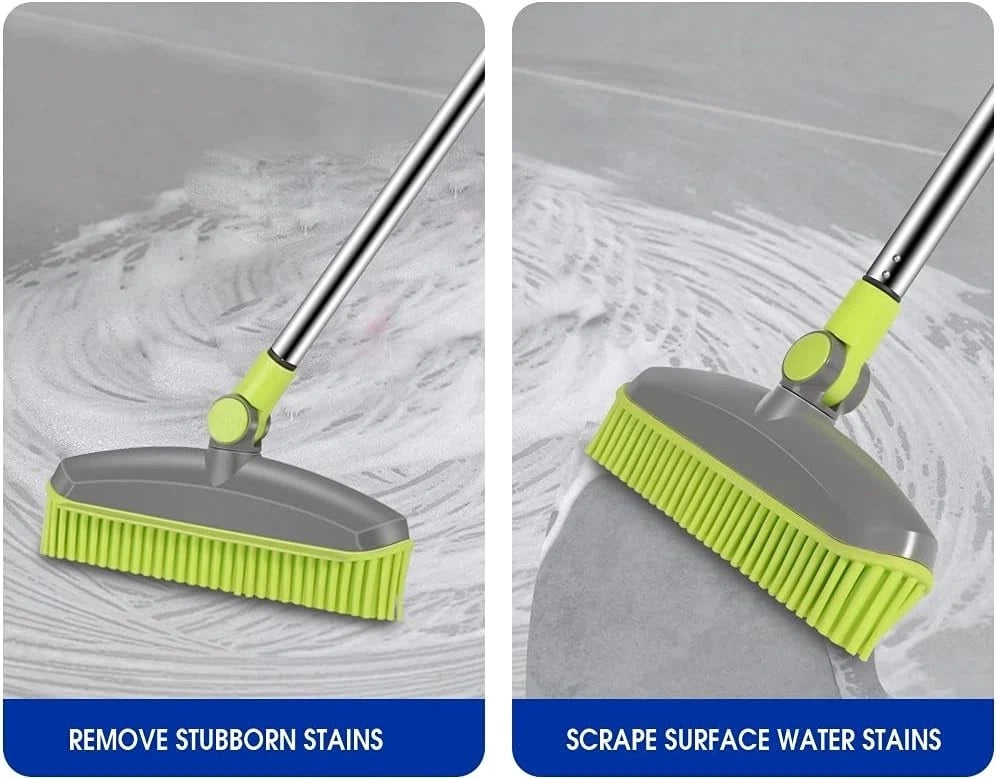 Versatile Indoor/Outdoor Cleaning Set with Adjustable Angle Broom & Dustpan