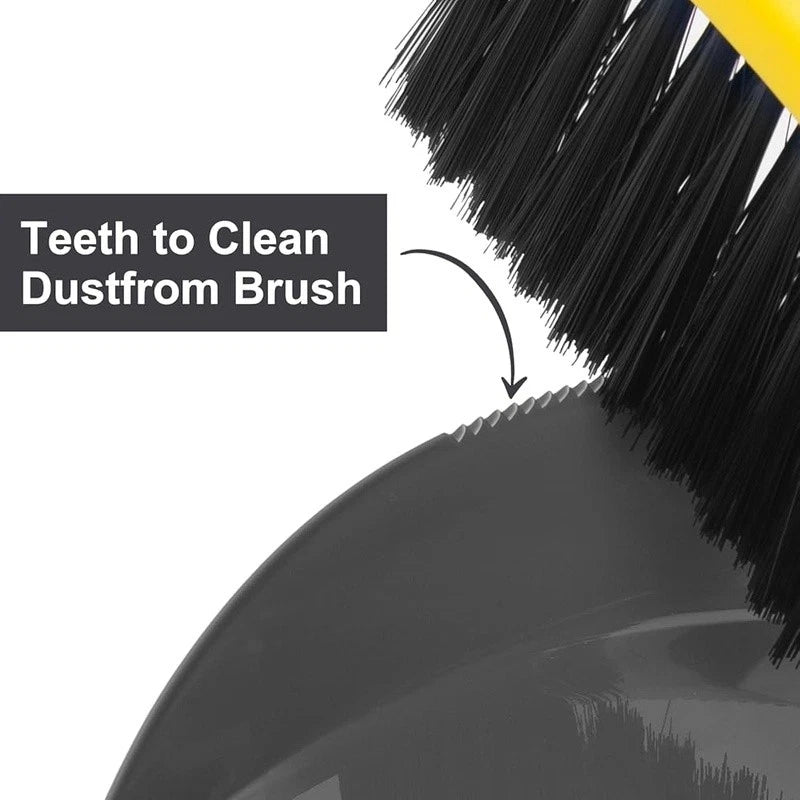 Mini Dustpan & Broom Set Handheld Cleaning Brush Combo Home Office Pet Care New