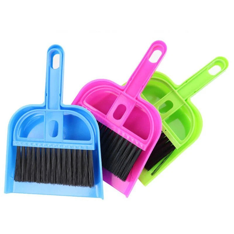 Elegant Mini Desktop Cleaning Brush Small Broom Dustpan Set Cleaning Tool
