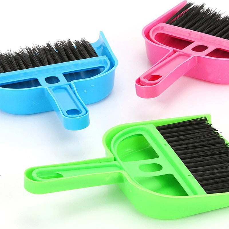 Elegant Mini Desktop Cleaning Brush Small Broom Dustpan Set Cleaning Tool