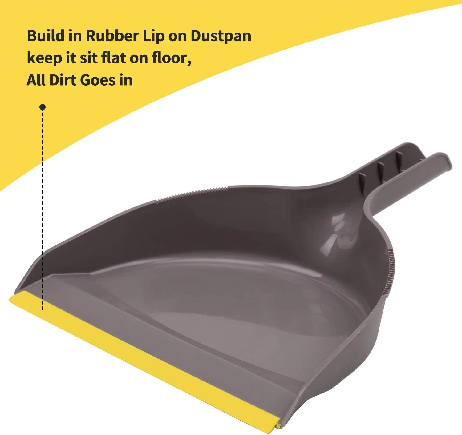Broom and Dustpan Set,IndoorBroom with Dust pan Combo Set for Home,Angle Kitchen