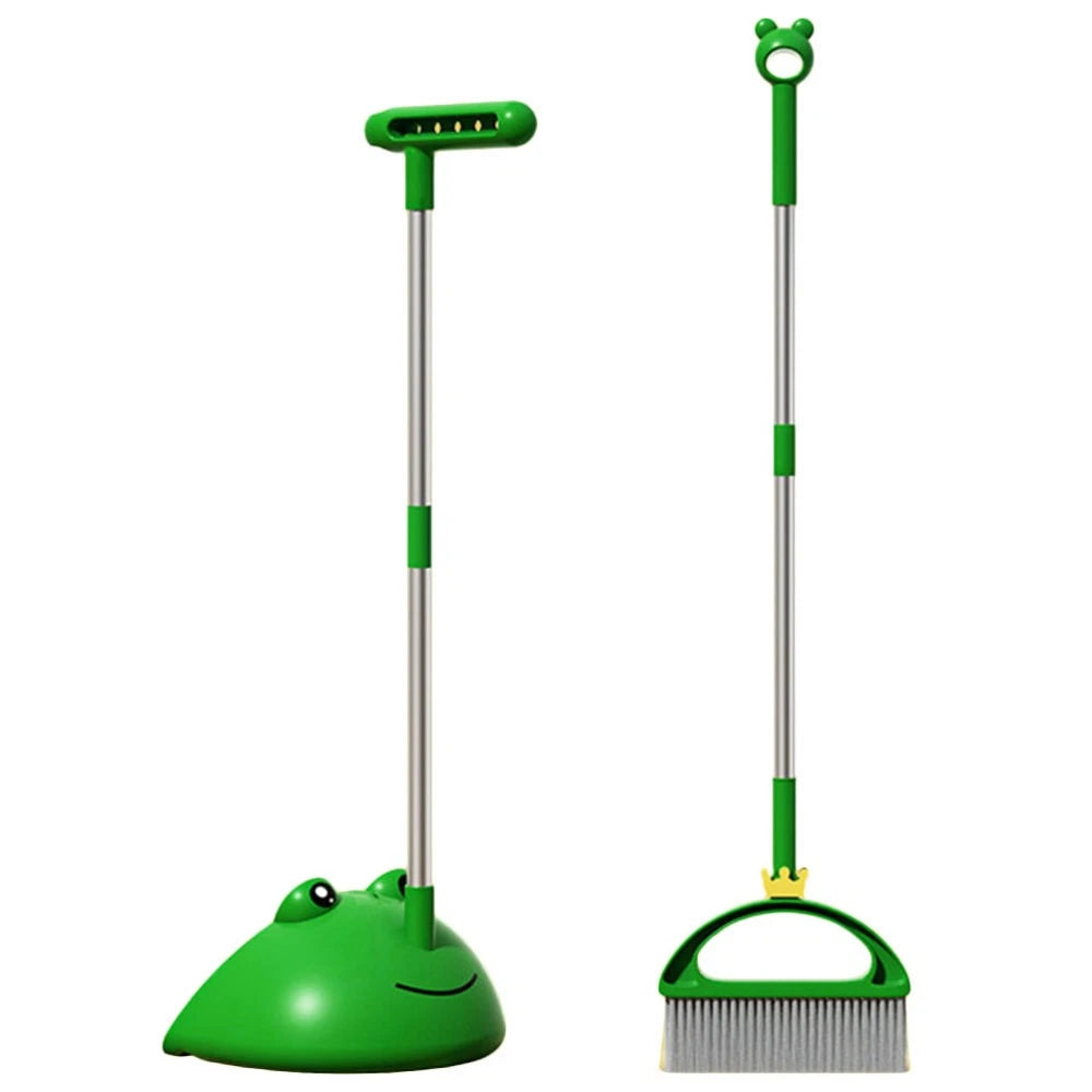 Children's Broom Set Baby Toddler Cleaning Dustpan Household Tools