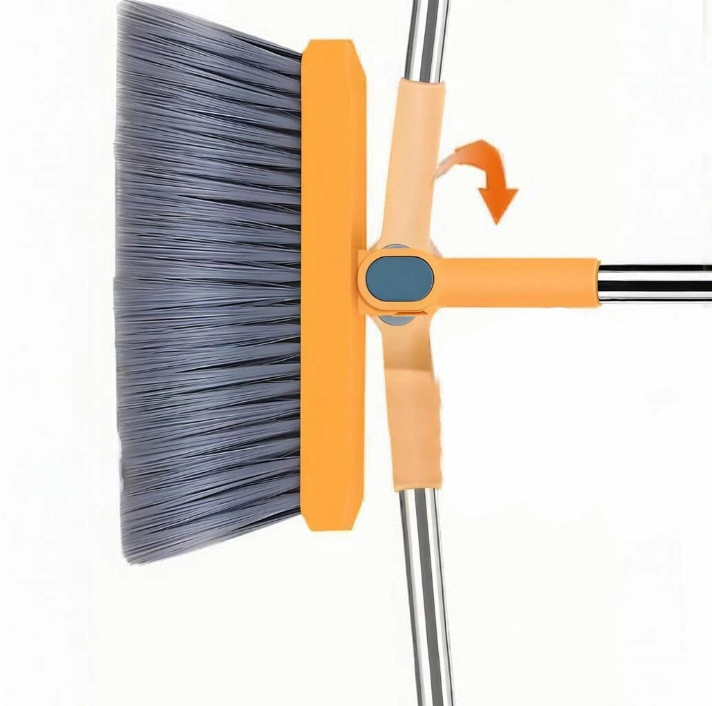 Household Broom Folding Dustpan Kit Combination Broom Wiper Blade Hair Sweeping