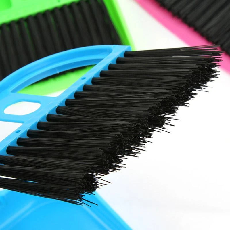 Elegant Mini Desktop Cleaning Brush Small Broom Dustpan Set Cleaning Tool